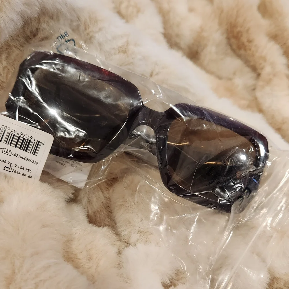 MOSCHINO- MOS063/S Sunglasses Red / Brown